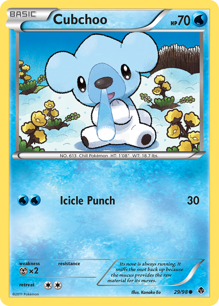 Cubchoo (29/98) [Black & White: Emerging Powers] | Play N Trade Winnipeg