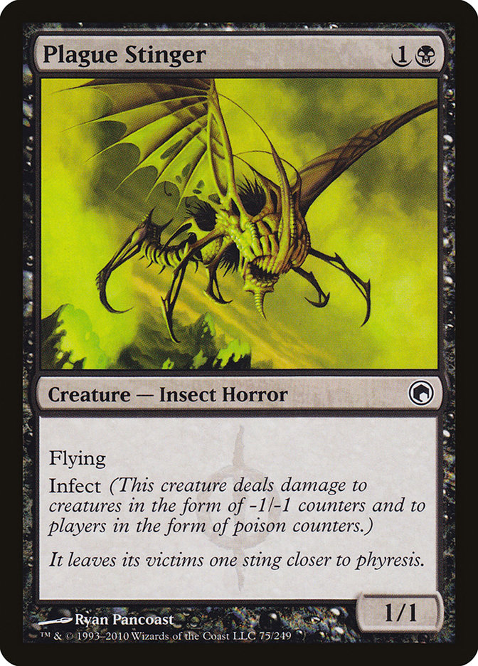 Plague Stinger [Scars of Mirrodin] | Play N Trade Winnipeg