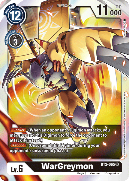 WarGreymon [BT2-065] [Release Special Booster Ver.1.0] | Play N Trade Winnipeg