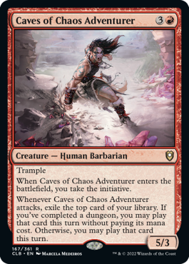 Caves of Chaos Adventurer [Commander Legends: Battle for Baldur's Gate] | Play N Trade Winnipeg