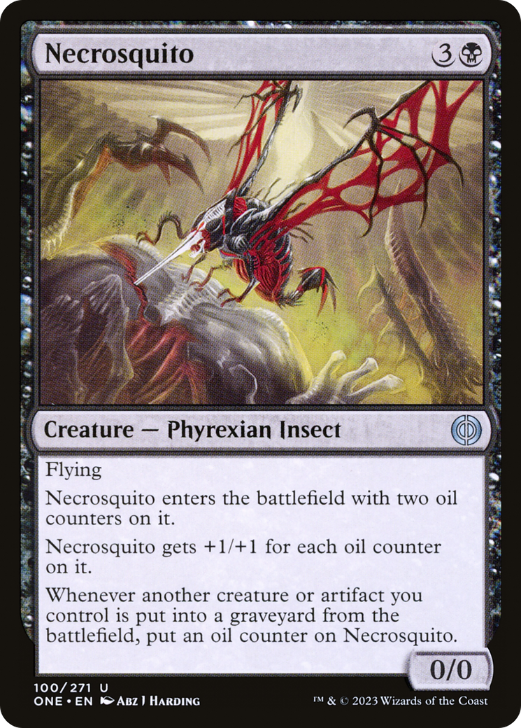 Necrosquito [Phyrexia: All Will Be One] | Play N Trade Winnipeg