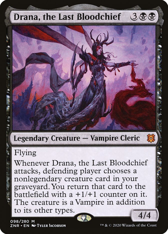 Drana, the Last Bloodchief [Zendikar Rising] | Play N Trade Winnipeg