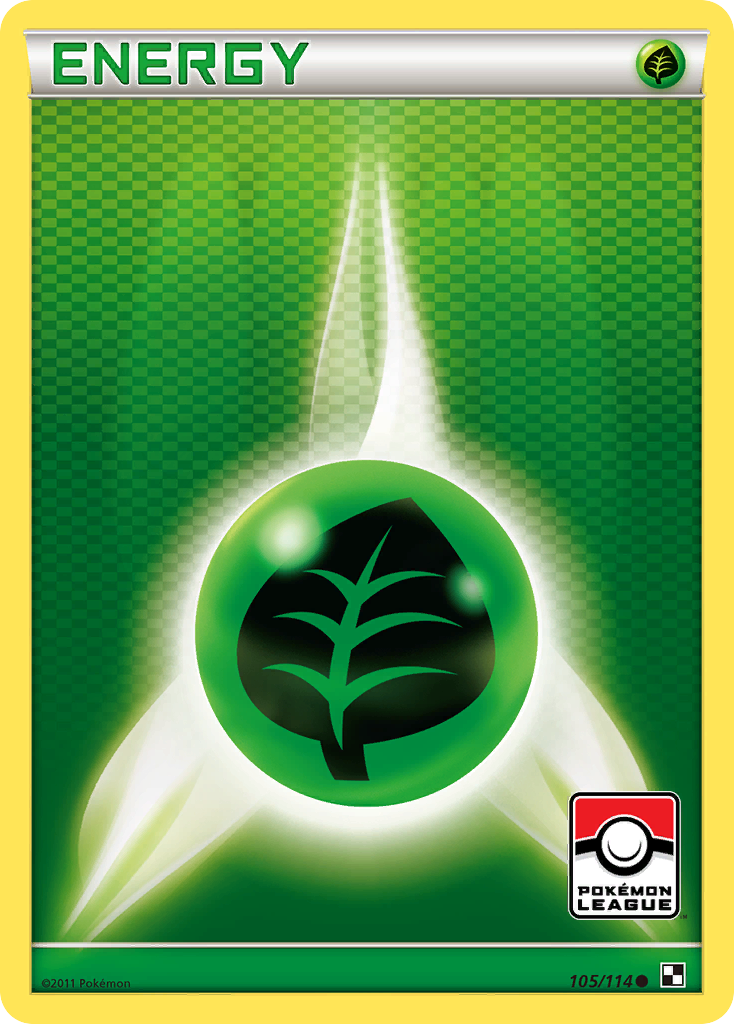 Grass Energy (105/114) [Black & White: Base Set] | Play N Trade Winnipeg