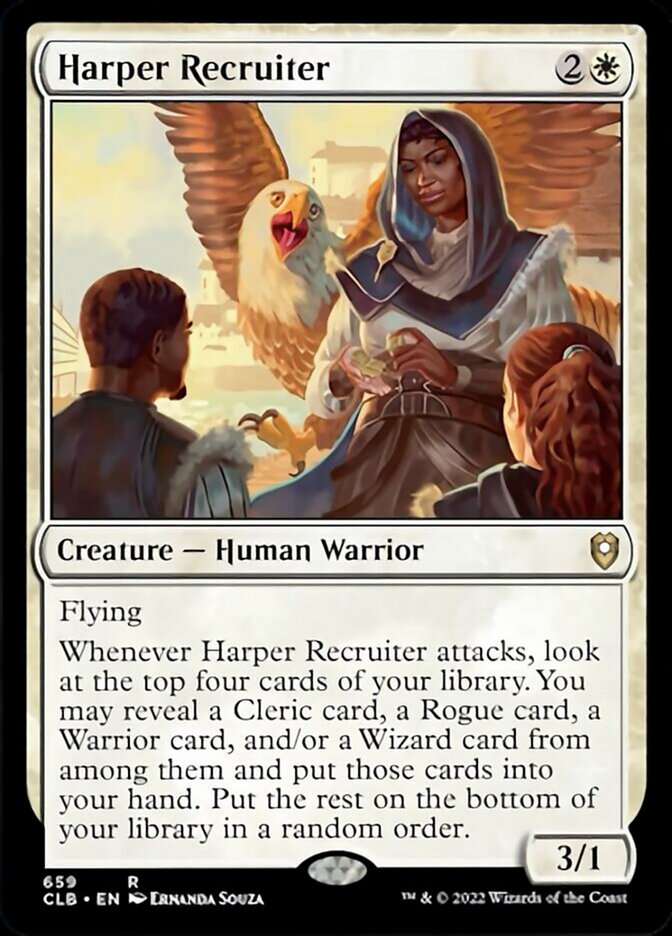 Harper Recruiter [Commander Legends: Battle for Baldur's Gate] | Play N Trade Winnipeg