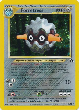 Forretress (2/75) [Neo Discovery Unlimited] | Play N Trade Winnipeg