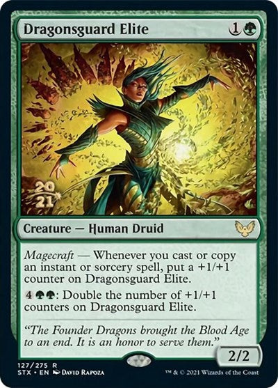 Dragonsguard Elite [Strixhaven: School of Mages Prerelease Promos] | Play N Trade Winnipeg