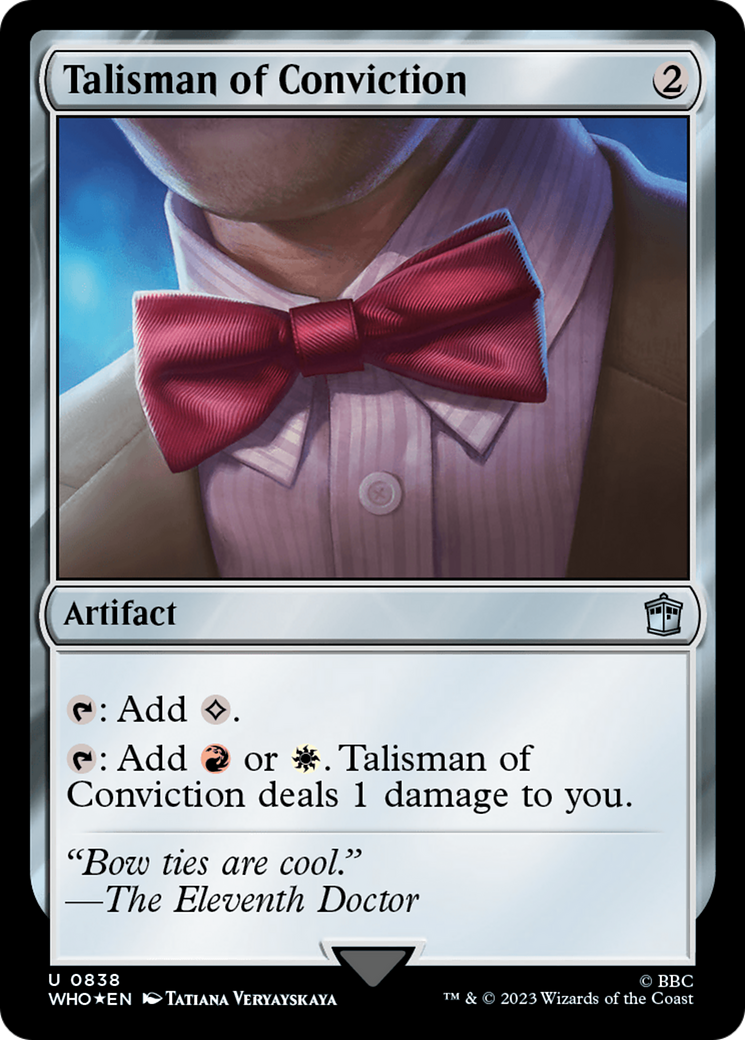 Talisman of Conviction (Surge Foil) [Doctor Who] | Play N Trade Winnipeg