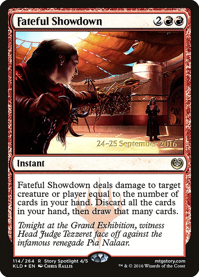Fateful Showdown  [Kaladesh Prerelease Promos] | Play N Trade Winnipeg
