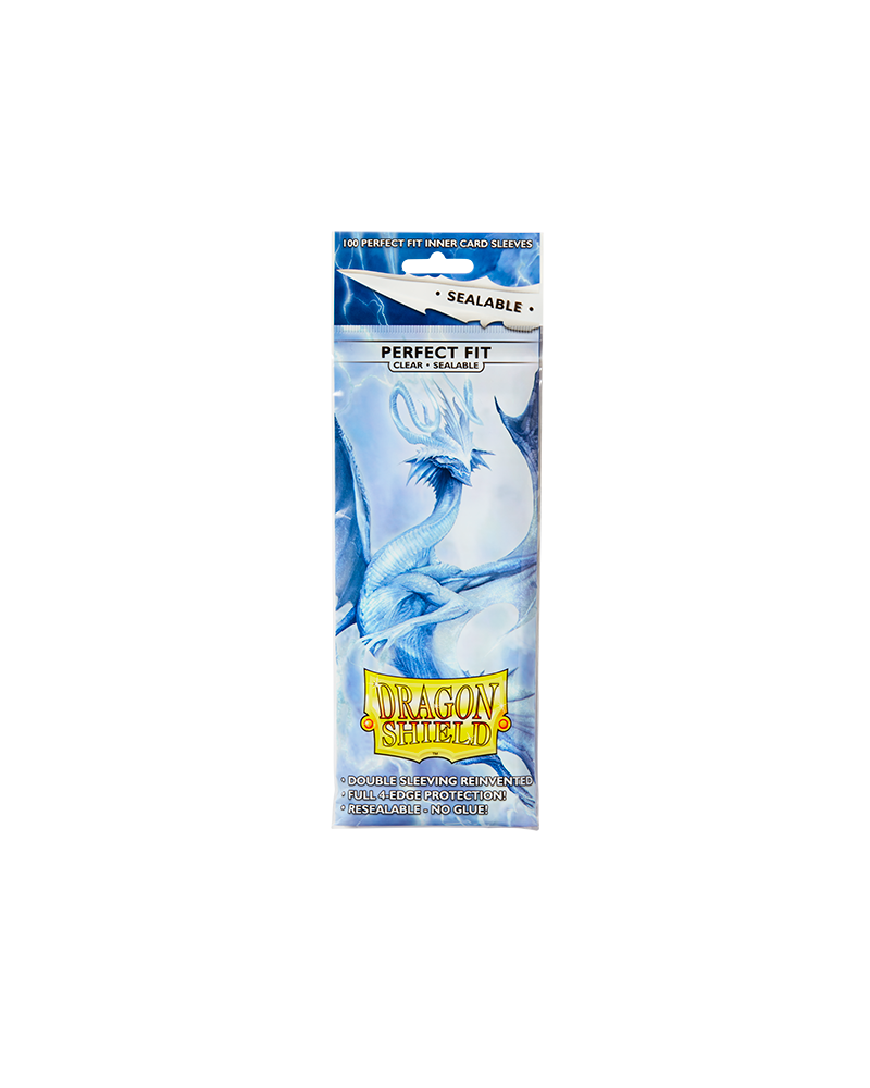 DRAGON SHIELD PERFECT FIT RESEALABLE: CLEAR | Play N Trade Winnipeg