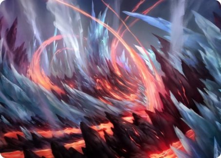 Frostboil Snarl Art Card [Strixhaven: School of Mages Art Series] | Play N Trade Winnipeg