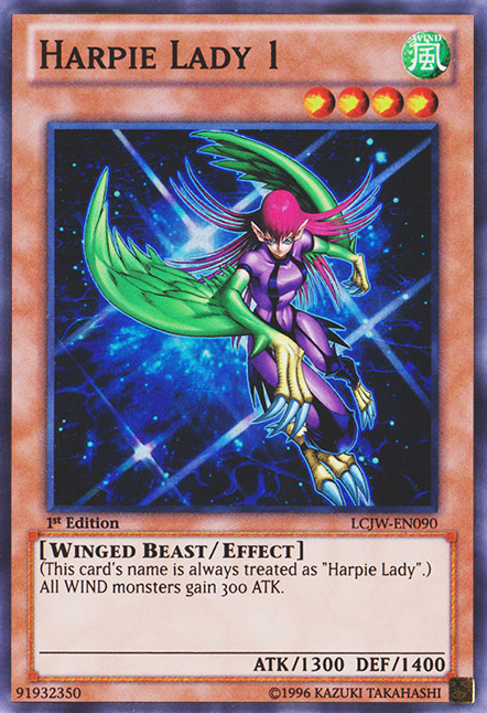 Harpie Lady 1 [LCJW-EN090] Super Rare | Play N Trade Winnipeg