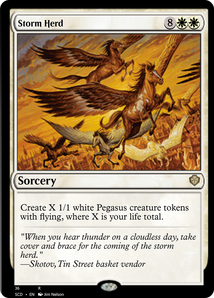 Storm Herd [Starter Commander Decks] | Play N Trade Winnipeg