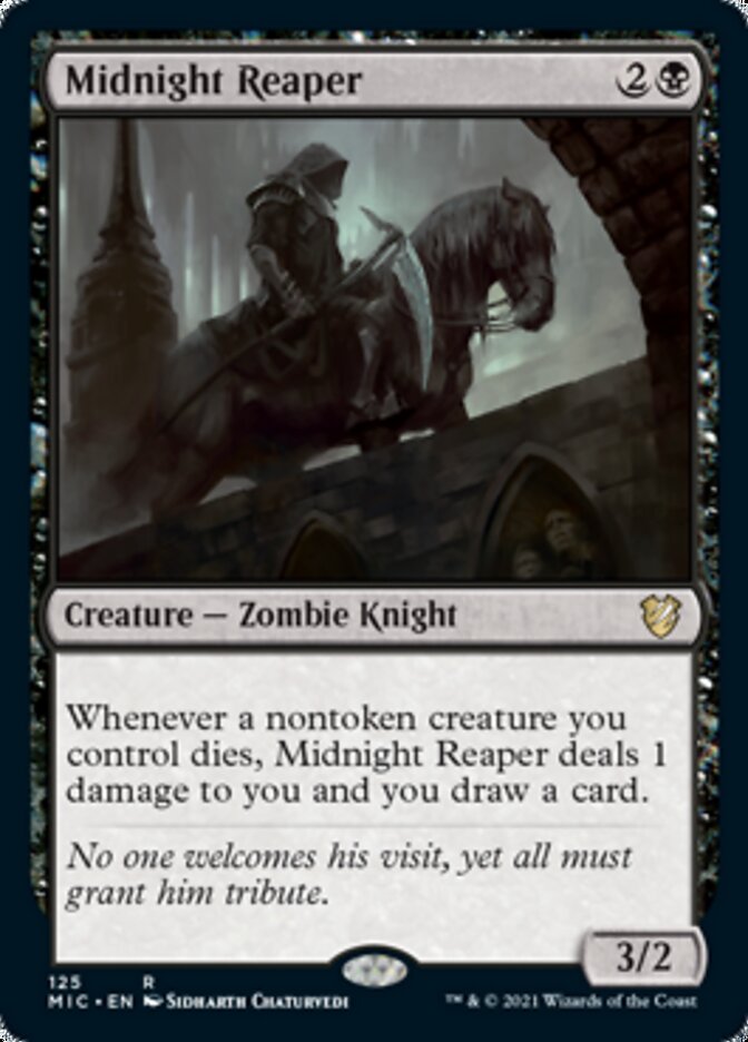 Midnight Reaper [Innistrad: Midnight Hunt Commander] | Play N Trade Winnipeg