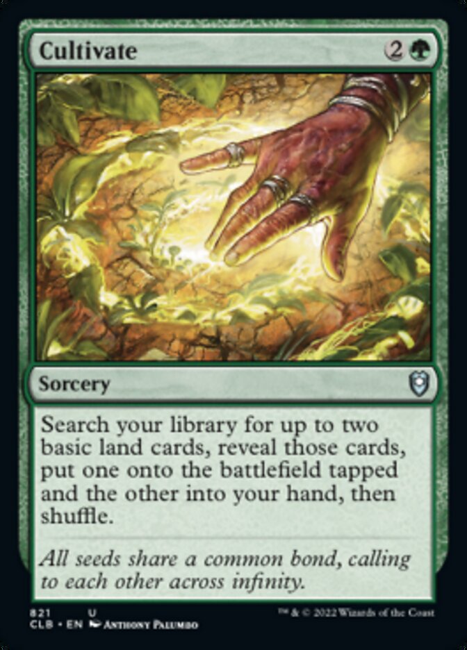 Cultivate [Commander Legends: Battle for Baldur's Gate] | Play N Trade Winnipeg