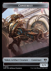 Treasure // Construct (0042) Double-Sided Token [Commander Masters Tokens] | Play N Trade Winnipeg