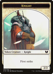 Knight (004) // Elemental Shaman Double-Sided Token [Commander 2015 Tokens] | Play N Trade Winnipeg