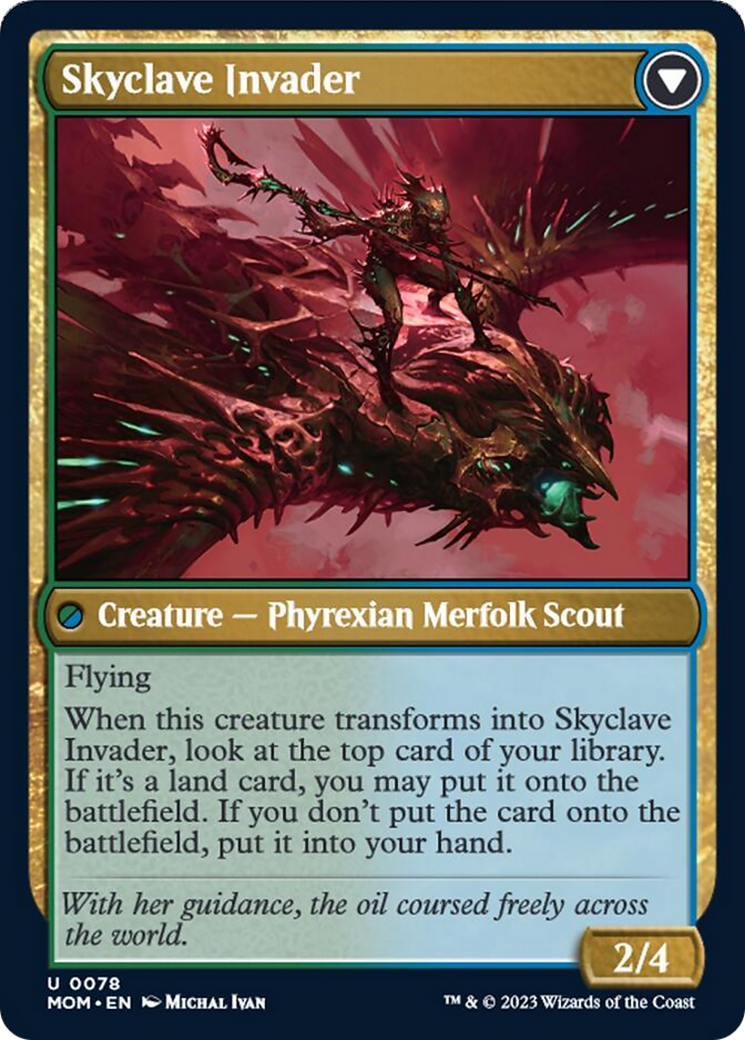 Skyclave Aerialist // Skyclave Invader [March of the Machine] | Play N Trade Winnipeg