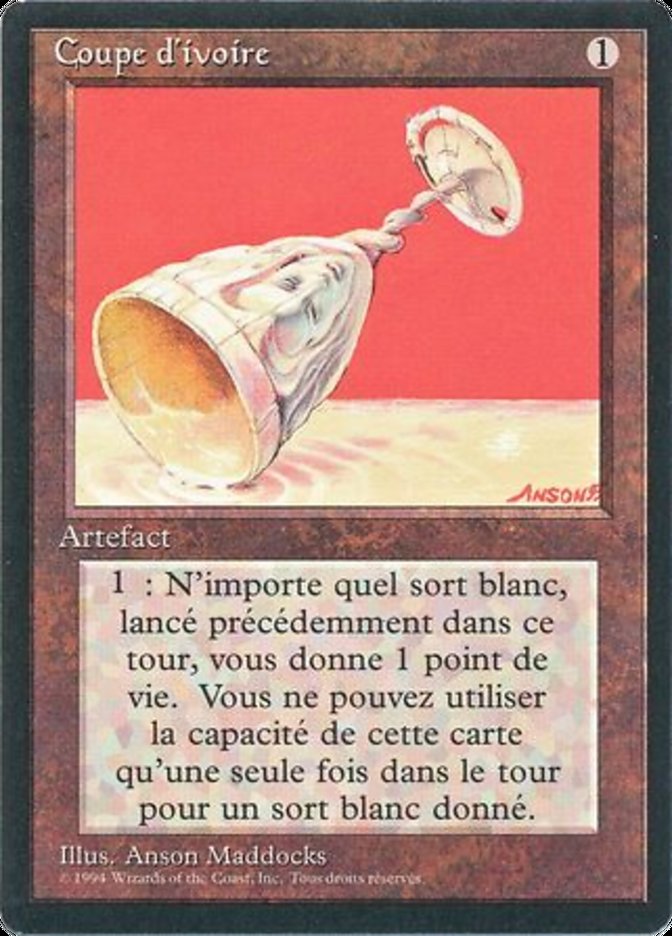 Ivory Cup [Foreign Black Border] | Play N Trade Winnipeg