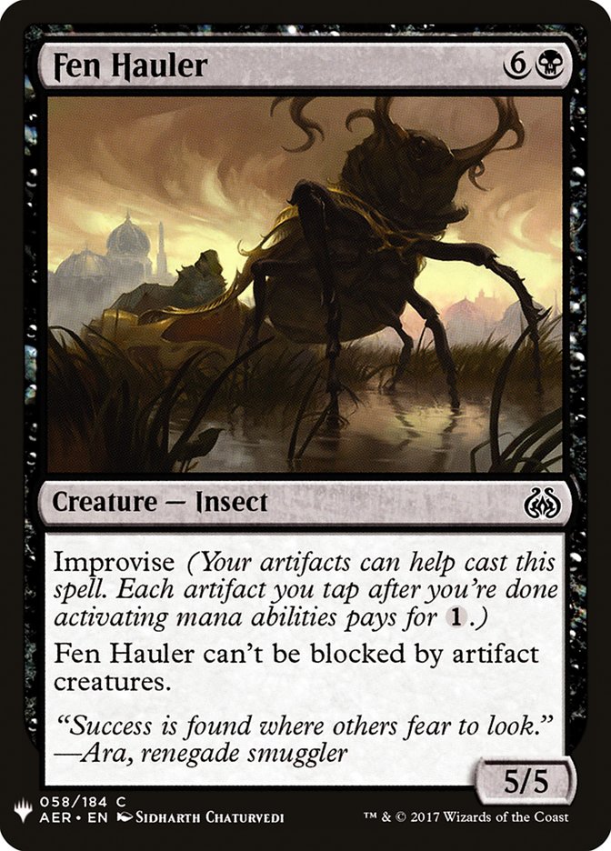 Fen Hauler [Mystery Booster] | Play N Trade Winnipeg