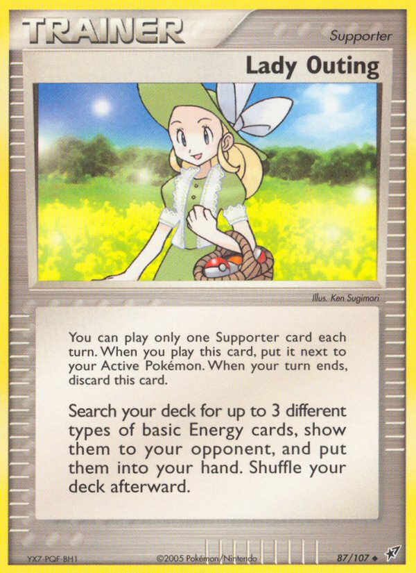 Lady Outing (87/107) [EX: Deoxys] | Play N Trade Winnipeg