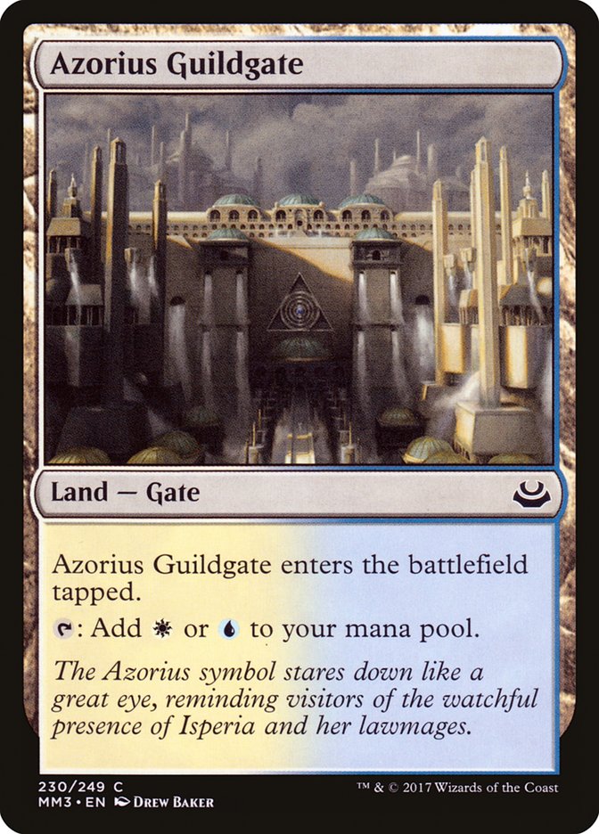 Azorius Guildgate [Modern Masters 2017] | Play N Trade Winnipeg