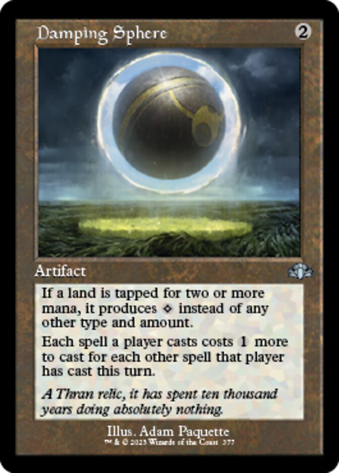 Damping Sphere (Retro) [Dominaria Remastered] | Play N Trade Winnipeg