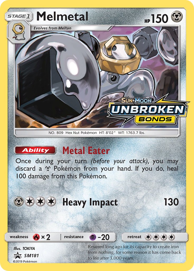 Melmetal (SM181) [Sun & Moon: Black Star Promos] | Play N Trade Winnipeg