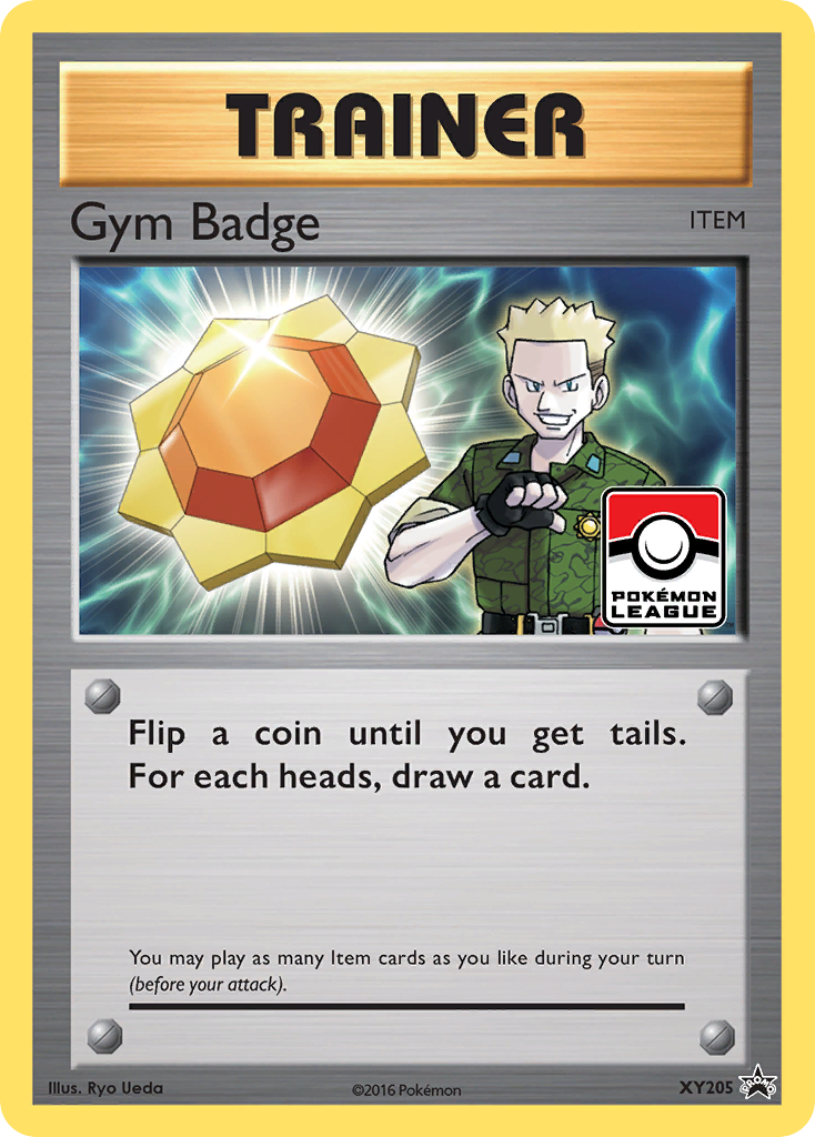 Gym Badge (XY205) (Lt. Surge) [XY: Black Star Promos] | Play N Trade Winnipeg