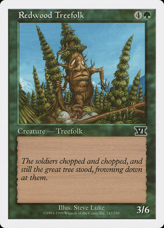 Redwood Treefolk [Classic Sixth Edition] | Play N Trade Winnipeg