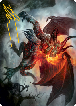 Piru, the Volatile Art Card (Gold-Stamped Signature) [Modern Horizons 2 Art Series] | Play N Trade Winnipeg