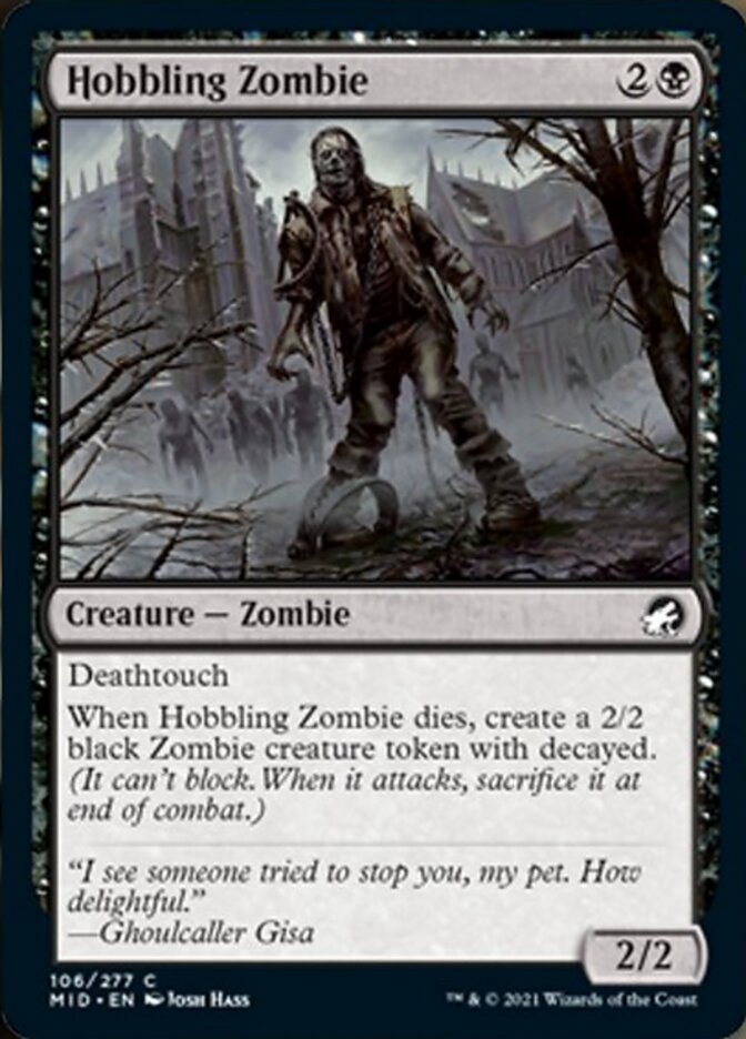 Hobbling Zombie [Innistrad: Midnight Hunt] | Play N Trade Winnipeg