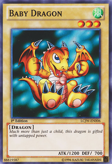 Baby Dragon [LCJW-EN006] Super Rare | Play N Trade Winnipeg