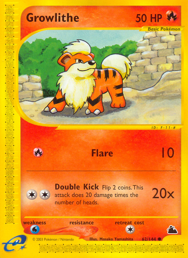 Growlithe (62/144) [Skyridge] | Play N Trade Winnipeg