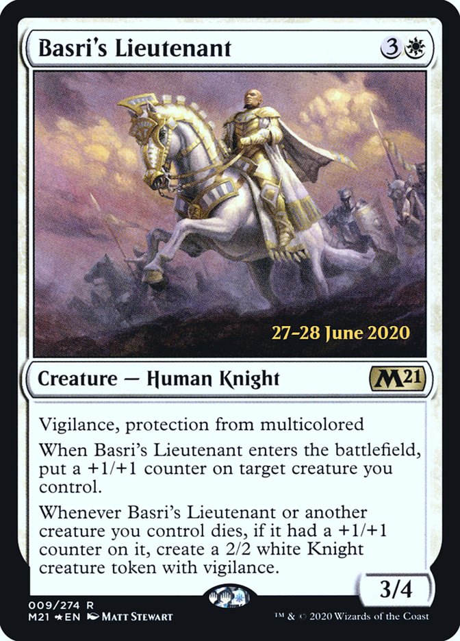 Basri's Lieutenant  [Core Set 2021 Prerelease Promos] | Play N Trade Winnipeg