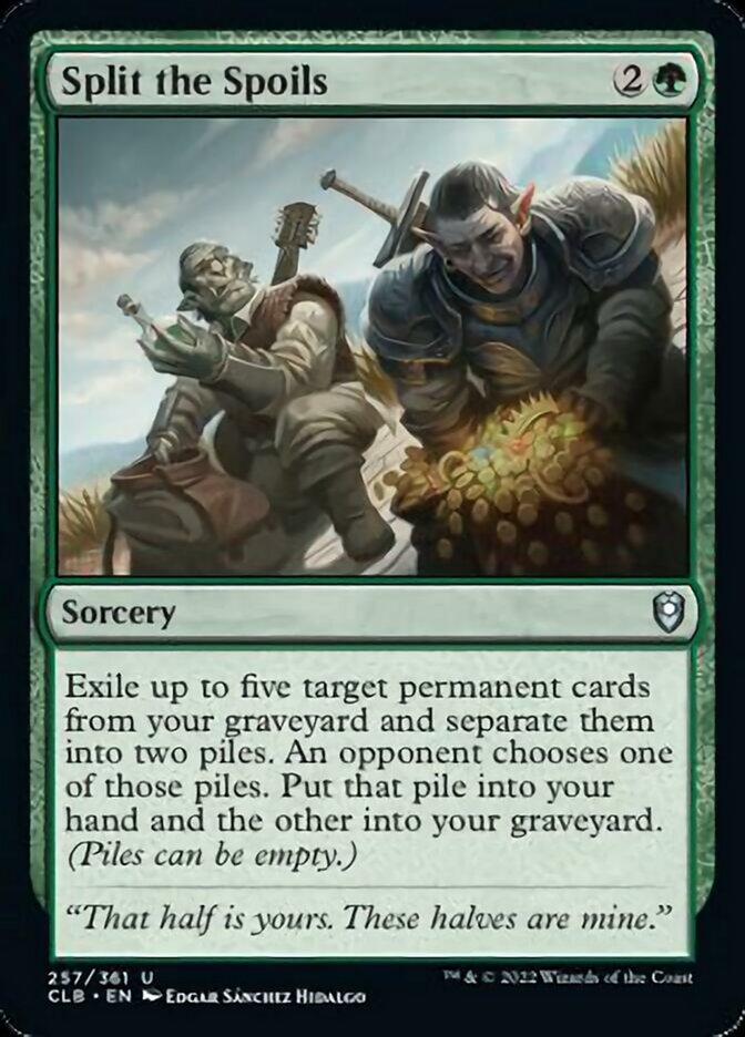 Split the Spoils [Commander Legends: Battle for Baldur's Gate] | Play N Trade Winnipeg