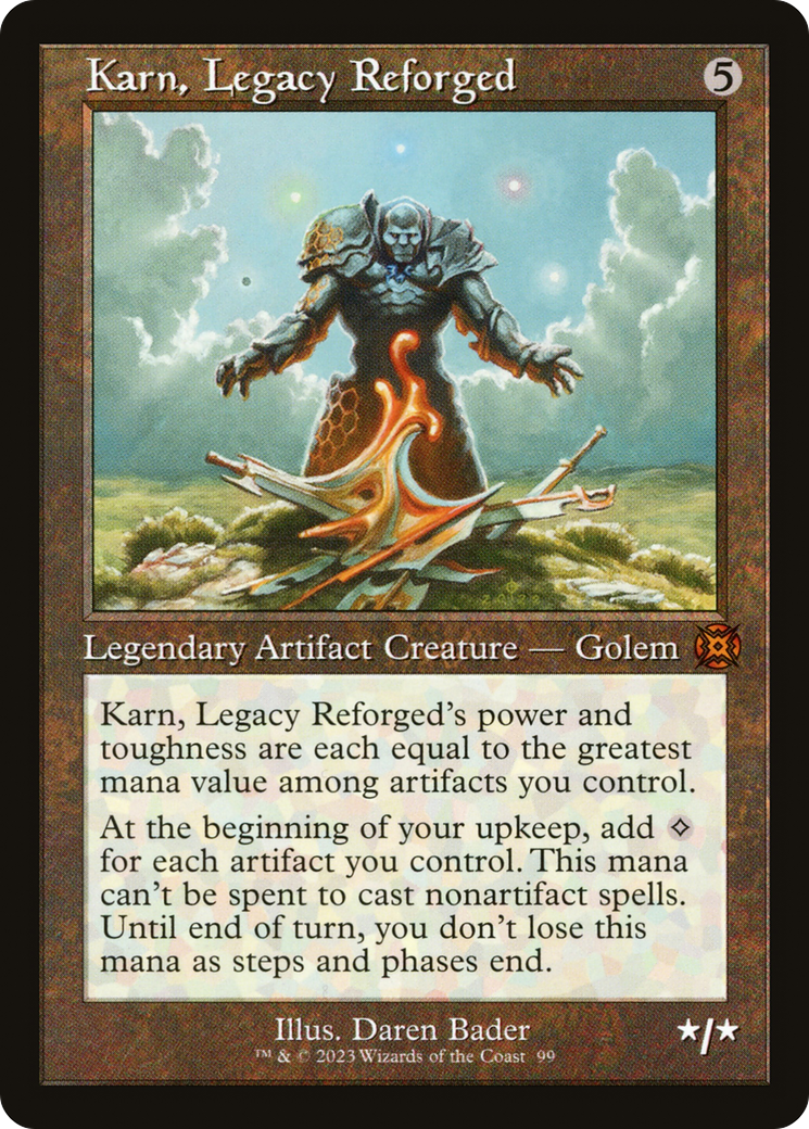 Karn, Legacy Reforged (Retro) [March of the Machine: The Aftermath] | Play N Trade Winnipeg