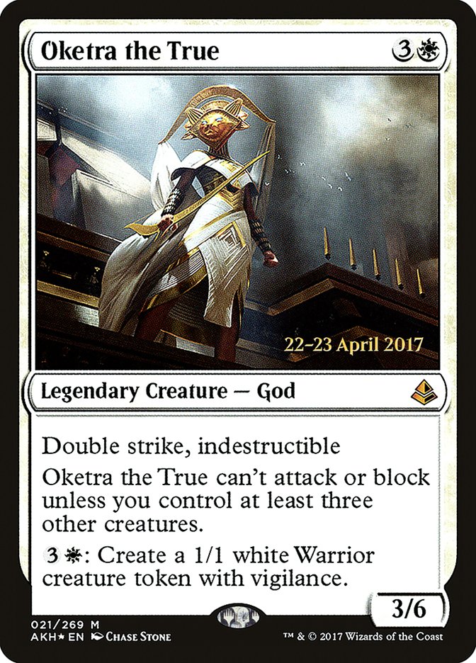 Oketra the True  [Amonkhet Prerelease Promos] | Play N Trade Winnipeg