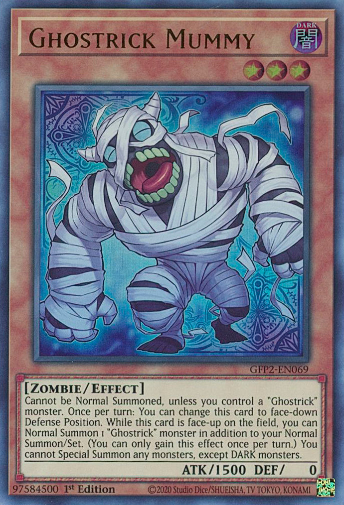 Ghostrick Mummy [GFP2-EN069] Ultra Rare | Play N Trade Winnipeg