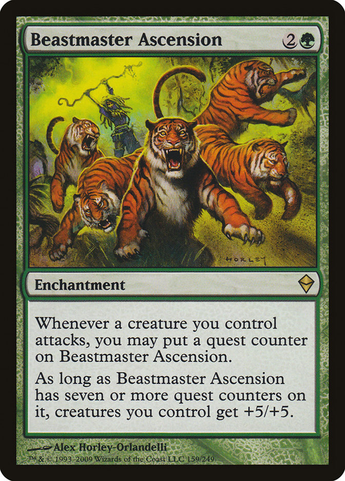 Beastmaster Ascension [Zendikar] | Play N Trade Winnipeg