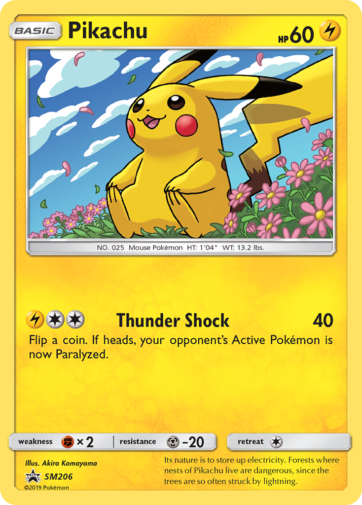 Pikachu (SM206) [Sun & Moon: Black Star Promos] | Play N Trade Winnipeg