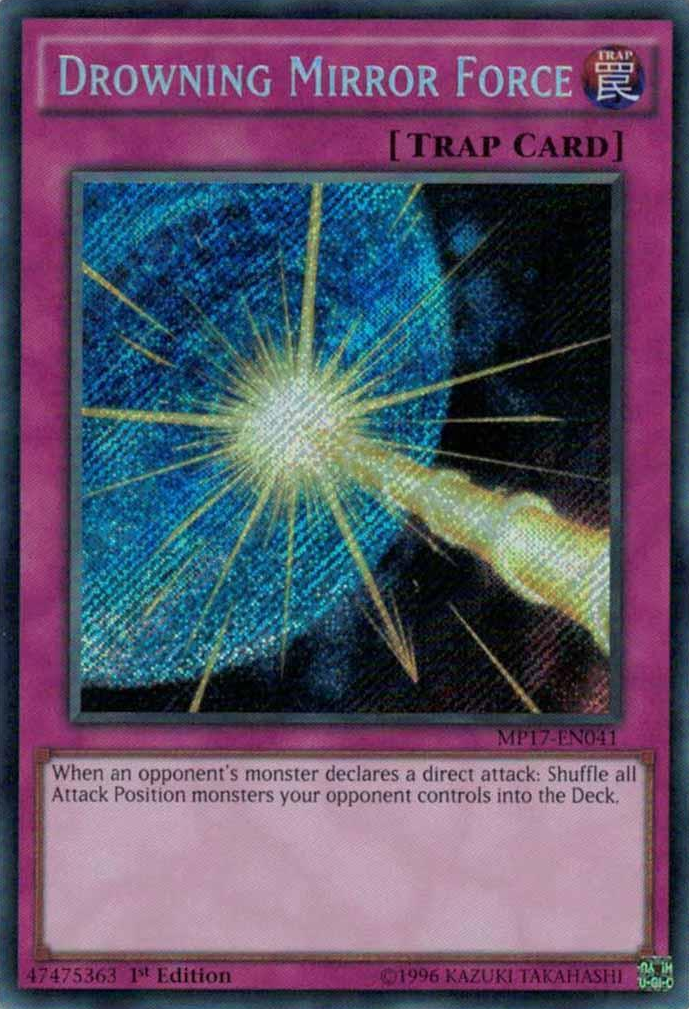 Drowning Mirror Force [MP17-EN041] Secret Rare | Play N Trade Winnipeg