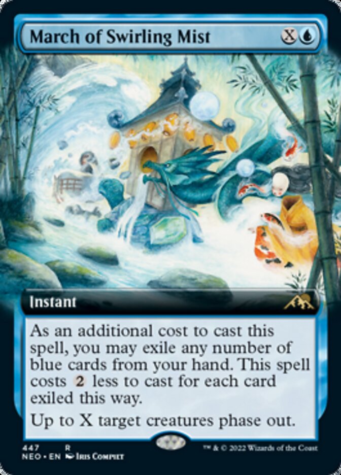 March of Swirling Mist (Extended) [Kamigawa: Neon Dynasty] | Play N Trade Winnipeg