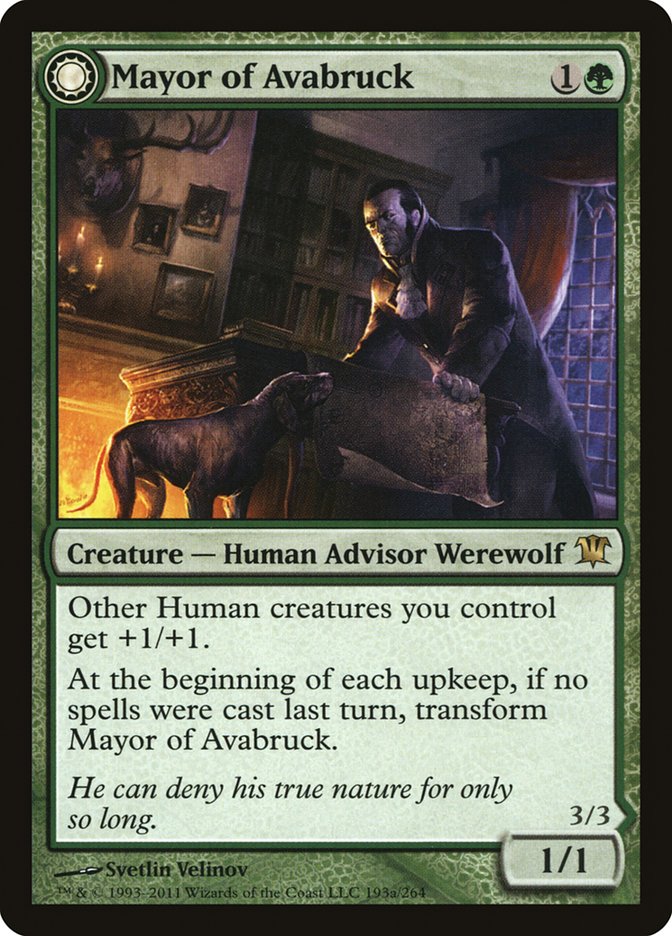 Mayor of Avabruck // Howlpack Alpha [Innistrad] | Play N Trade Winnipeg