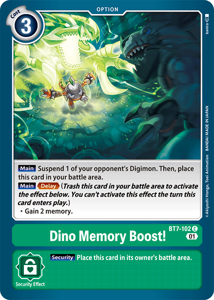 Dino Memory Boost! [BT7-102] [Next Adventure] | Play N Trade Winnipeg