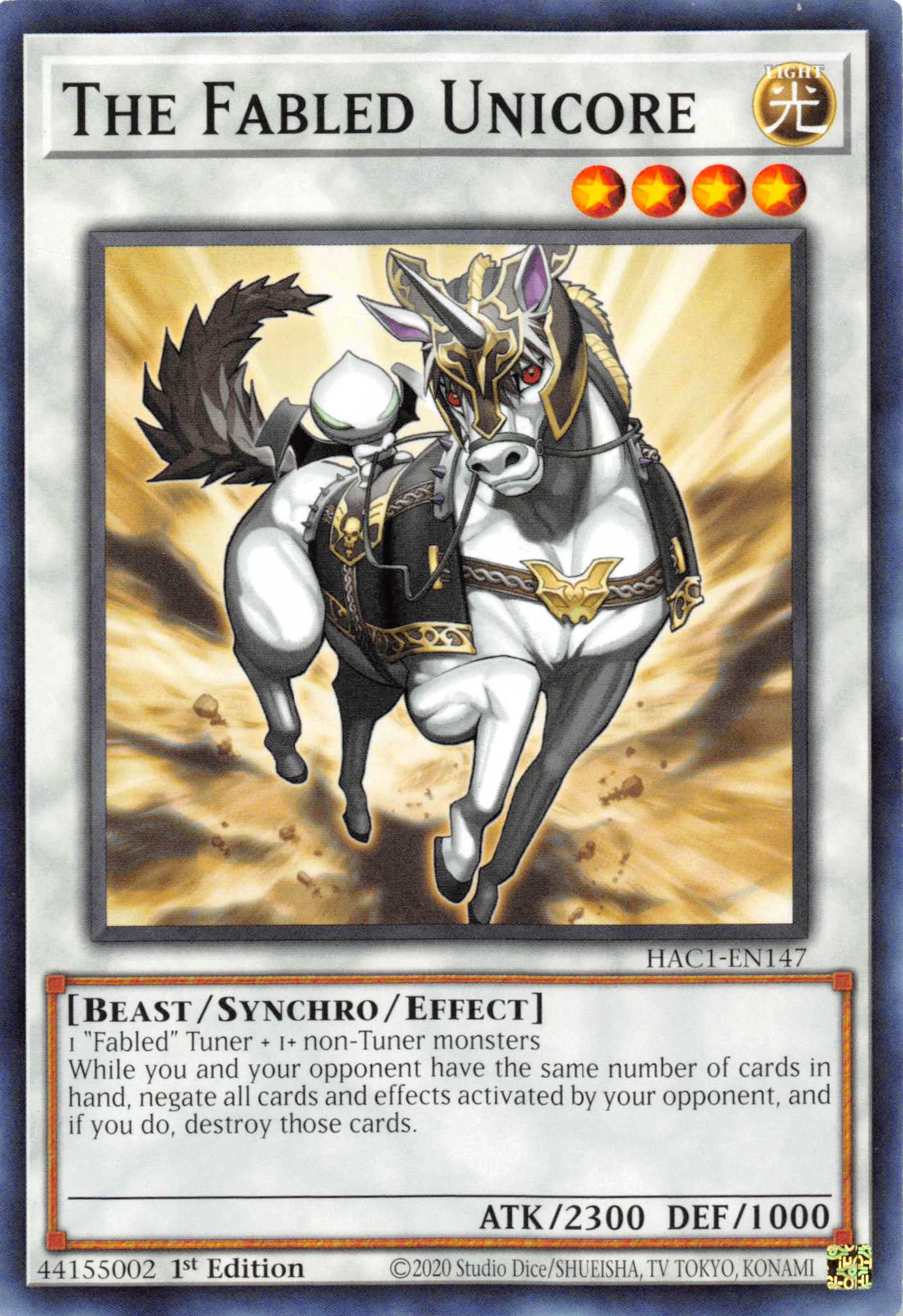 The Fabled Unicore [HAC1-EN147] Common | Play N Trade Winnipeg