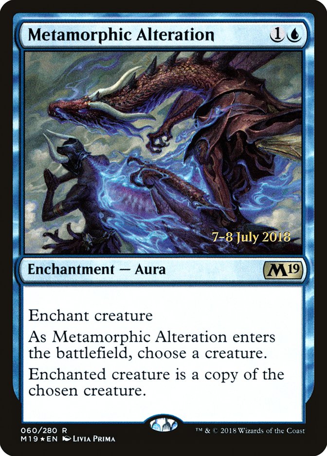 Metamorphic Alteration  [Core Set 2019 Prerelease Promos] | Play N Trade Winnipeg