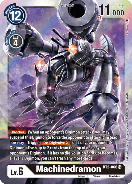 Machinedramon [BT2-066] [Release Special Booster Ver.1.0] | Play N Trade Winnipeg