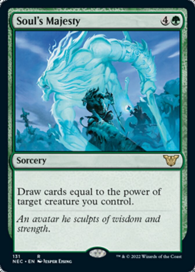 Soul's Majesty [Kamigawa: Neon Dynasty Commander] | Play N Trade Winnipeg