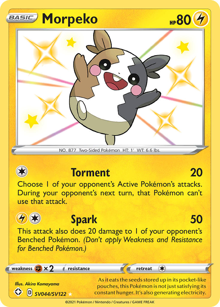 Morpeko (SV044/SV122) [Sword & Shield: Shining Fates] | Play N Trade Winnipeg