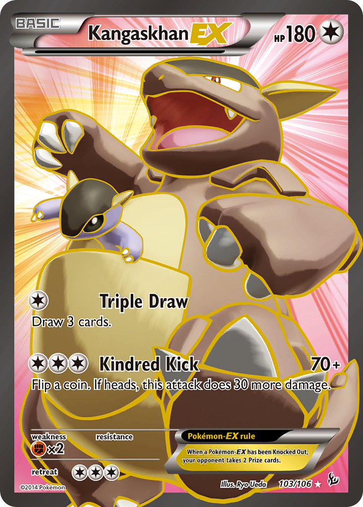 Kangaskhan EX (103/106) [XY: Flashfire] | Play N Trade Winnipeg